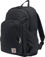 Carhartt Essentials Backpack with 17-Inch Laptop Sleeve for Travel, Work and School, Black - Image 2